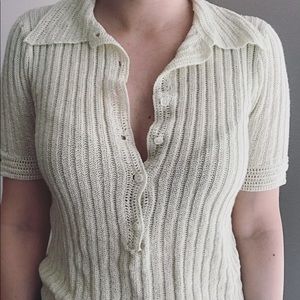 Vintage Jcrew Summer Top with Buttons